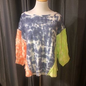 Free People Chasing the sun T-shirt XS NWT